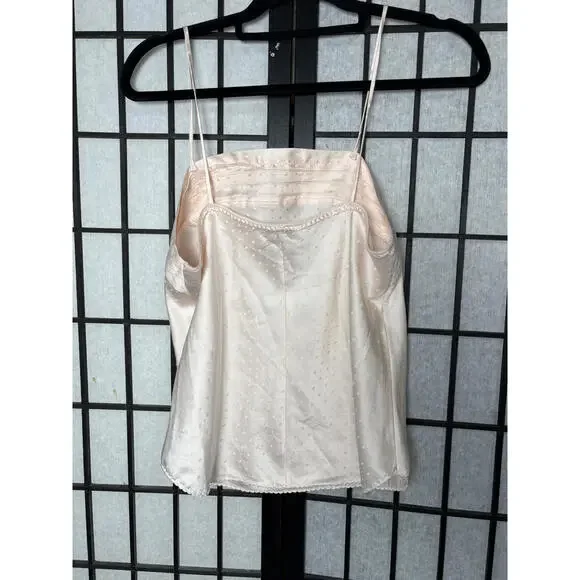 Vintage Coquette Silky Camisole Indulgence Made in USA Y2K Sleepwear - Picture 7 of 7